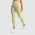 Benutzerdefinierte Jacquard Yoga Fitness Sexy Shiny Spandex Heißer Verkauf Strumpfhosen Für Frauen